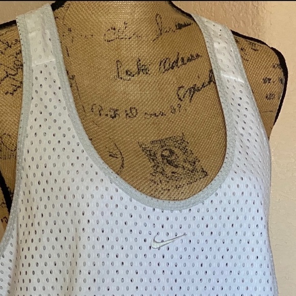 NIKE Tank Too Vintage Band Grey Sleeveless REVERSIBLE Racerback Tee X-LARG…NWT - Picture 9 of 10